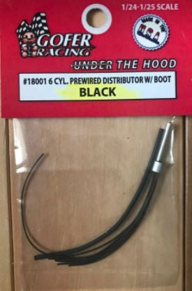 Gofer Racing Decals Prewired Distributor Black Plug Wire With Boot