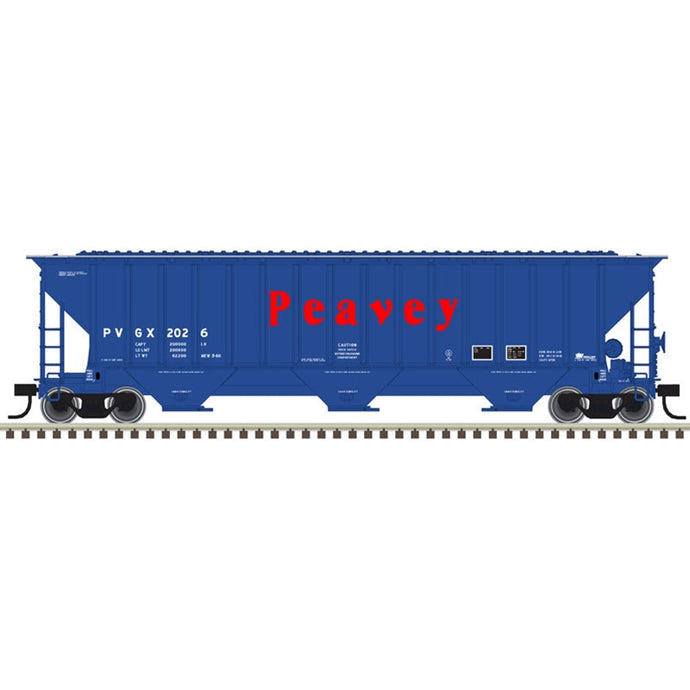 Atlas Trainman HO Scale Peavey PVGX 2062 Thrall 4750 Covered Hopper