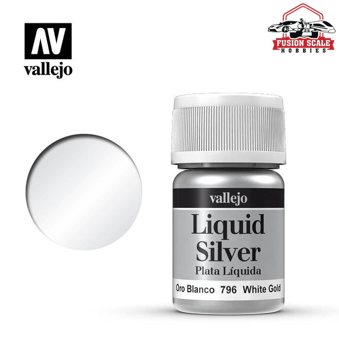 Vallejo Model Color Metallic White Gold VLJ70796