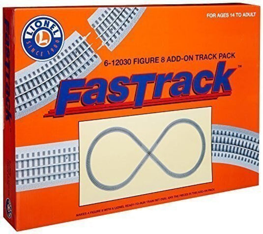 Lionel O Scale FasTrack Figure 8 Add-On Track Pack - 12030