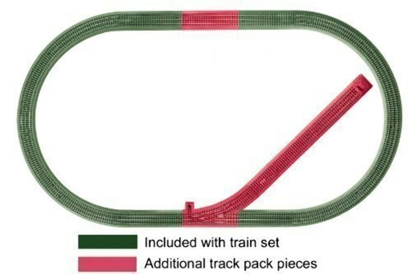 Load image into Gallery viewer, Lionel O Scale FasTrack Siding Track Add-On Track Pack - 12044
