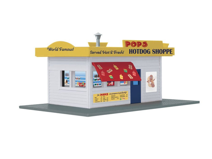 Lionel HO Scale Pops Hot Dog Shoppe Kit - 2167020