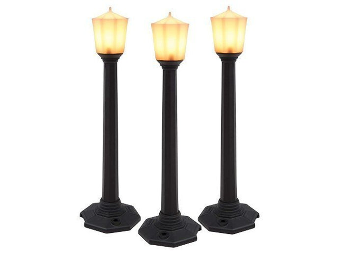 Lionel O Scale Classic Street Lamps Black (3) - 37174