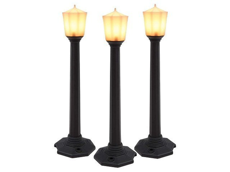 Load image into Gallery viewer, Lionel O Scale Classic Street Lamps Black (3) - 37174
