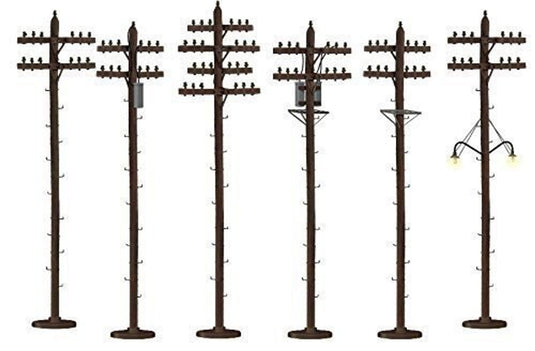 Lionel O Scale Sized Telephone Poles - 37939
