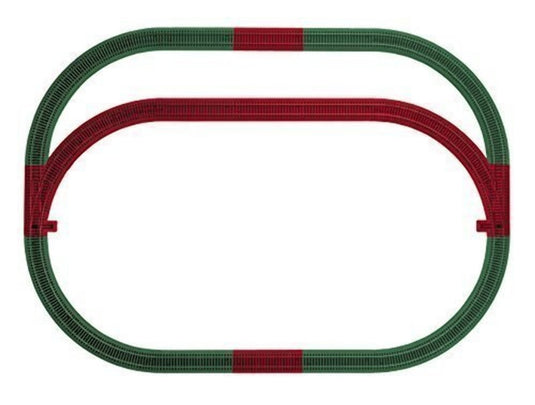 Lionel S Scale AF FasTrack Outer Passing Loop Add-On Track Pack - 49990