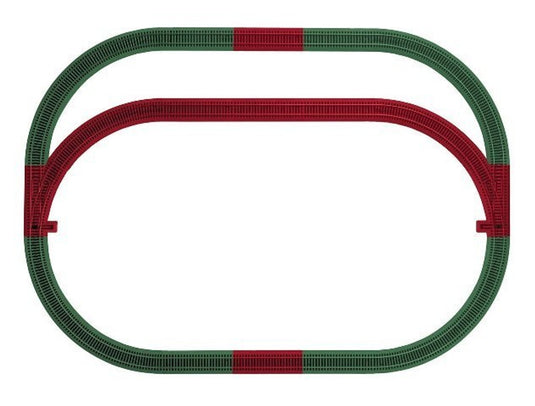 Lionel S Scale AF FasTrack Outer Passing Loop Add-On Track Pack - 49990