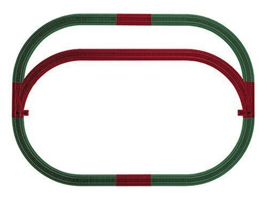 Lionel S Scale AF FasTrack Outer Passing Loop Add-On Track Pack - 49990
