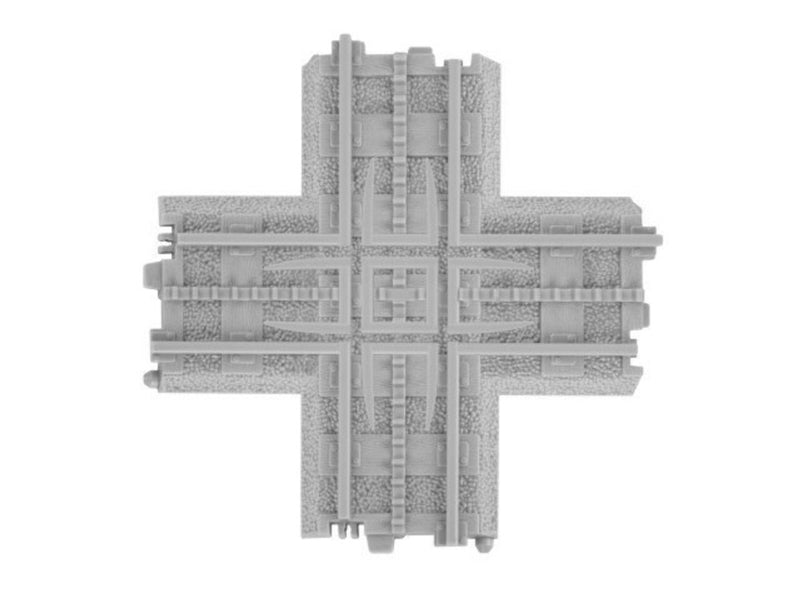 Load image into Gallery viewer, Lionel O Scale Imagineering Straight 90 Degree Crossover - 711608
