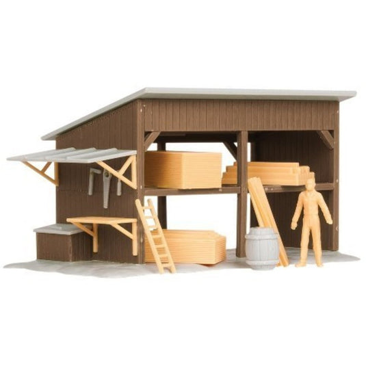 Lionel O Scale Lumber Shed Kit - 81629