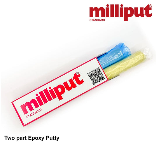 Milliput Epoxy Putty Standard Yellow - Grey - Red Box