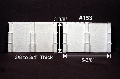 Monroe Models Ho B&O Retain Brick 2pk