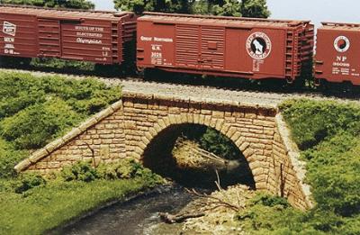 Monroe Models Ho Stone Arch Bridge