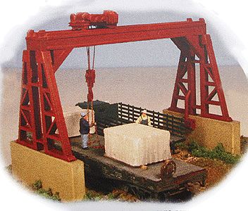 Monroe Models Ho Overhead Gantry Crane