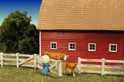 Monroe Models Ho Barn Yard Fence