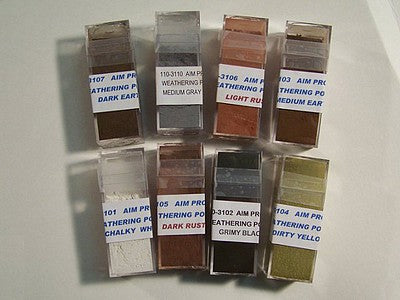 Monroe Models Weathering Powder Assortment