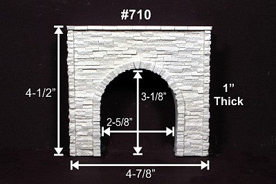 Monroe Models Ho Split Stone Tunnel Sgl