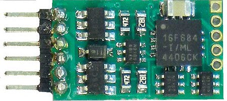 NCE DCC 4 Func Decoder 6pin