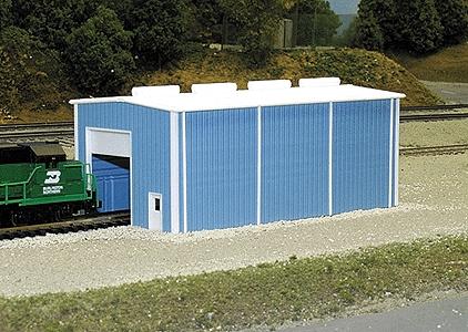 Pikestuff Small Engine HouseScale 30 x 60'  9.1 x 18.3m (blue)