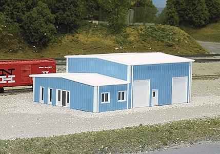 Pikestuff Contractor's BuildingScale 40 x 60'  12.2 x 18.3m (blue)