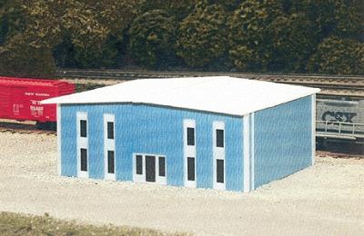 Pikestuff Two-Story Modern Office Building50' x 40' (blue)