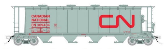 Rapido HO Scale Canadian National NSC 3800 Cu. Ft. Covered Hoppers 