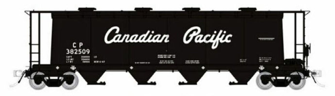 Rapido HO Scale Canadian Pacific MIL 3800 Cu. Ft. Covered Hoppers 