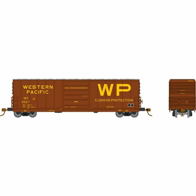 Rapido HO Scale Western Pacific Evans X72A Box Car (3) - 139007