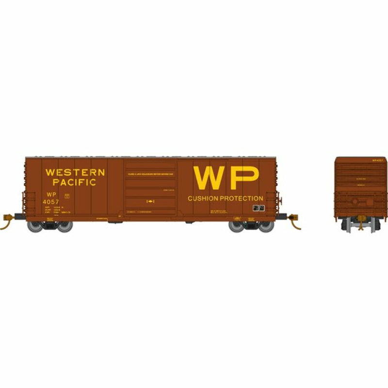 Load image into Gallery viewer, Rapido HO Scale Western Pacific Evans X72A Box Car (3) - 139007
