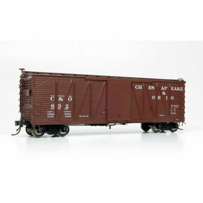 Rapido HO Scale C&O USRA Single-Sheathed Boxcar (Pack of 6) - 142004