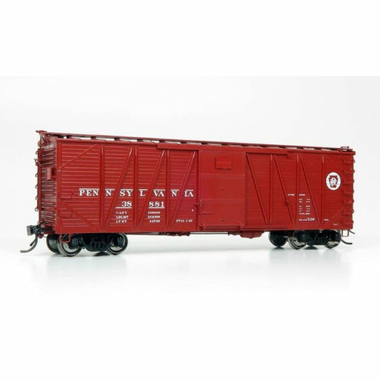 Rapido HO Scale PRR (Creco Door) USRA Single-Sheathed Boxcar (Pack of 6) - 142012