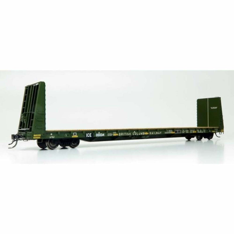 Load image into Gallery viewer, Rapido HO ICE Ex-BCR Patch Marine Industries Bulkhead Flatcar Single - 147010A
