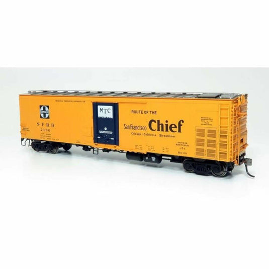 Rapido HO Santa Fe RR-60 Mechanical Reefer San Francisco Chief Slogan (4) - 156007