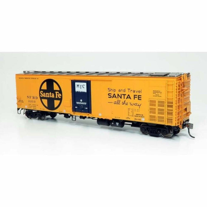 Rapido HO Santa Fe RR60 Mechanical Reefer Santa Fe All The Way Slogan (4) - 156008