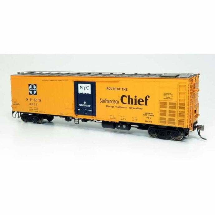 Rapido HO Santa Fe RR-61 Mechanical Reefer San Francisco Chief Slogan (4) - 156009