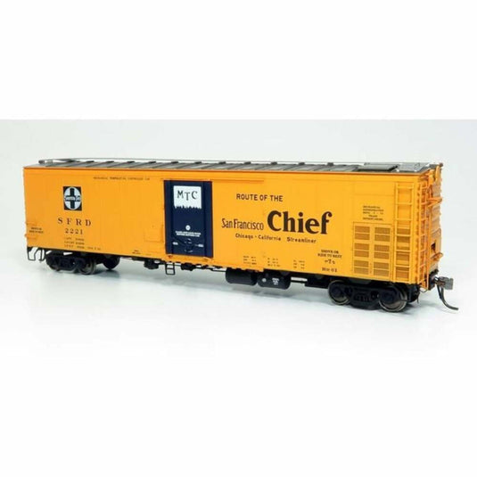Rapido HO Santa Fe RR-61 Mechanical Reefer San Francisco Chief Slogan (4) - 156009