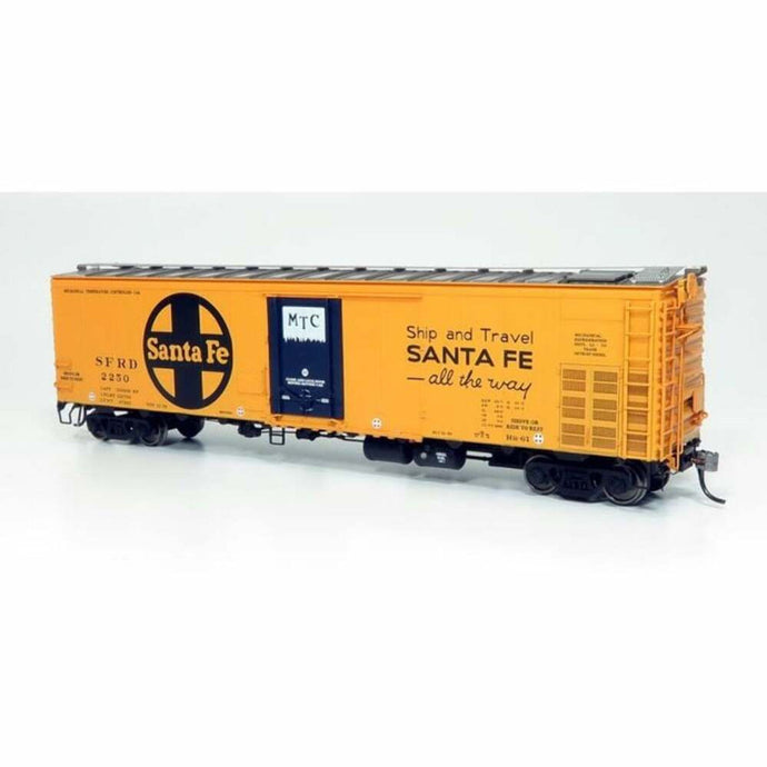 Rapido HO Santa Fe RR61 Mechanical Reefer Santa Fe All The Way Slogan (4) - 156010