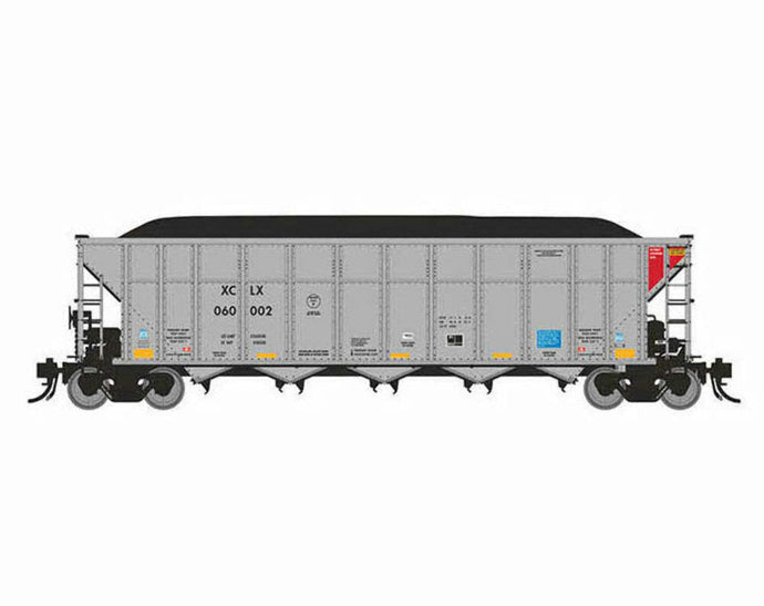 Rapido HO Scale Xcel Energy XCLX AutoFlood III RD Coal Hopper Single 