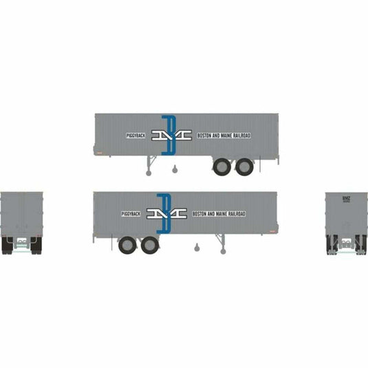 Rapido HO Boston & Maine 35' Fruehauf Integral-Post Volume Van