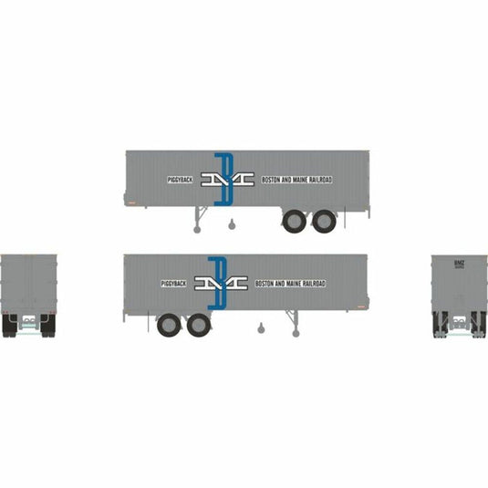 Rapido HO Boston & Maine 35' Fruehauf Integral-Post Volume Van 