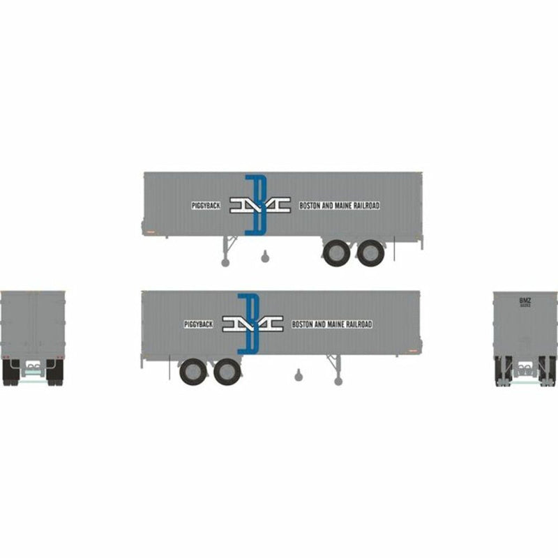 Load image into Gallery viewer, Rapido HO Scale Boston &amp; Maine 35&#39; Fruehauf Integral-Post Volume Van #10264 - 403003
