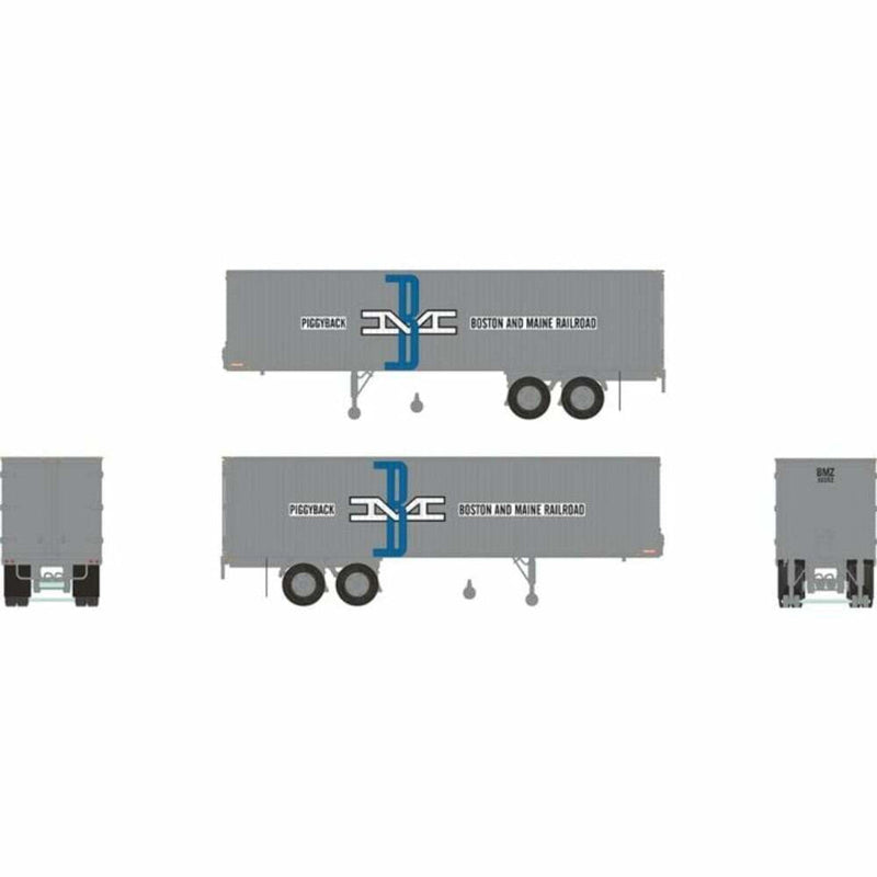 Load image into Gallery viewer, Rapido HO Scale Boston &amp; Maine 35&#39; Fruehauf Integral-Post Volume Van #10264 - 403003
