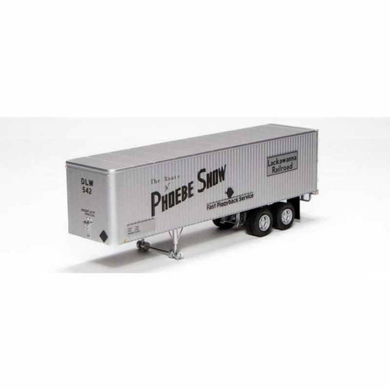 Load image into Gallery viewer, Rapido HO Scale Lackawanna DL&amp;W 35&#39; Fruehauf Integral-Post Volume Van 542 - 403004
