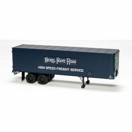 Rapido HO Scale Nickel Plate 35' Fruehauf Integral-Post Volume Van