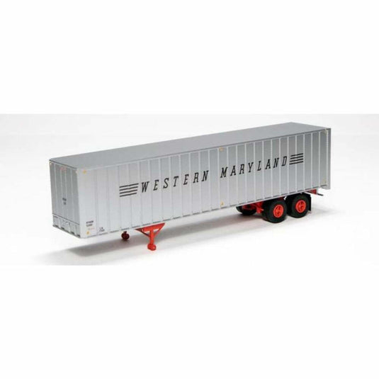 Rapido HO Western Maryland 40' Fruehauf Exterior-Post Volume Van - 403036