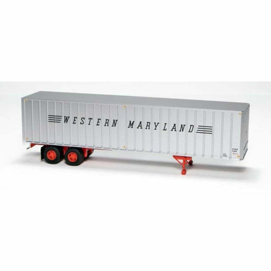 Rapido HO Western Maryland 40' Fruehauf Exterior-Post Volume Van - 403036