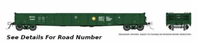 Rapido HO Scale BC Rail 52' 6