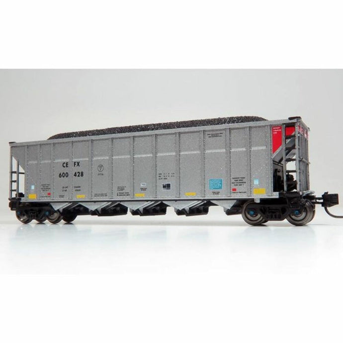 Rapido N Scale CEFX AutoFlood III RD Coal Hopper Single Car - 538006A