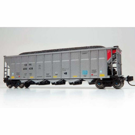 Rapido N Scale CEFX AutoFlood III RD Coal Hopper Single Car - 538008A