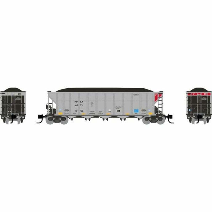 Rapido N Scale KPLX AutoFlood III RD Coal Hoppers 6-Pack 